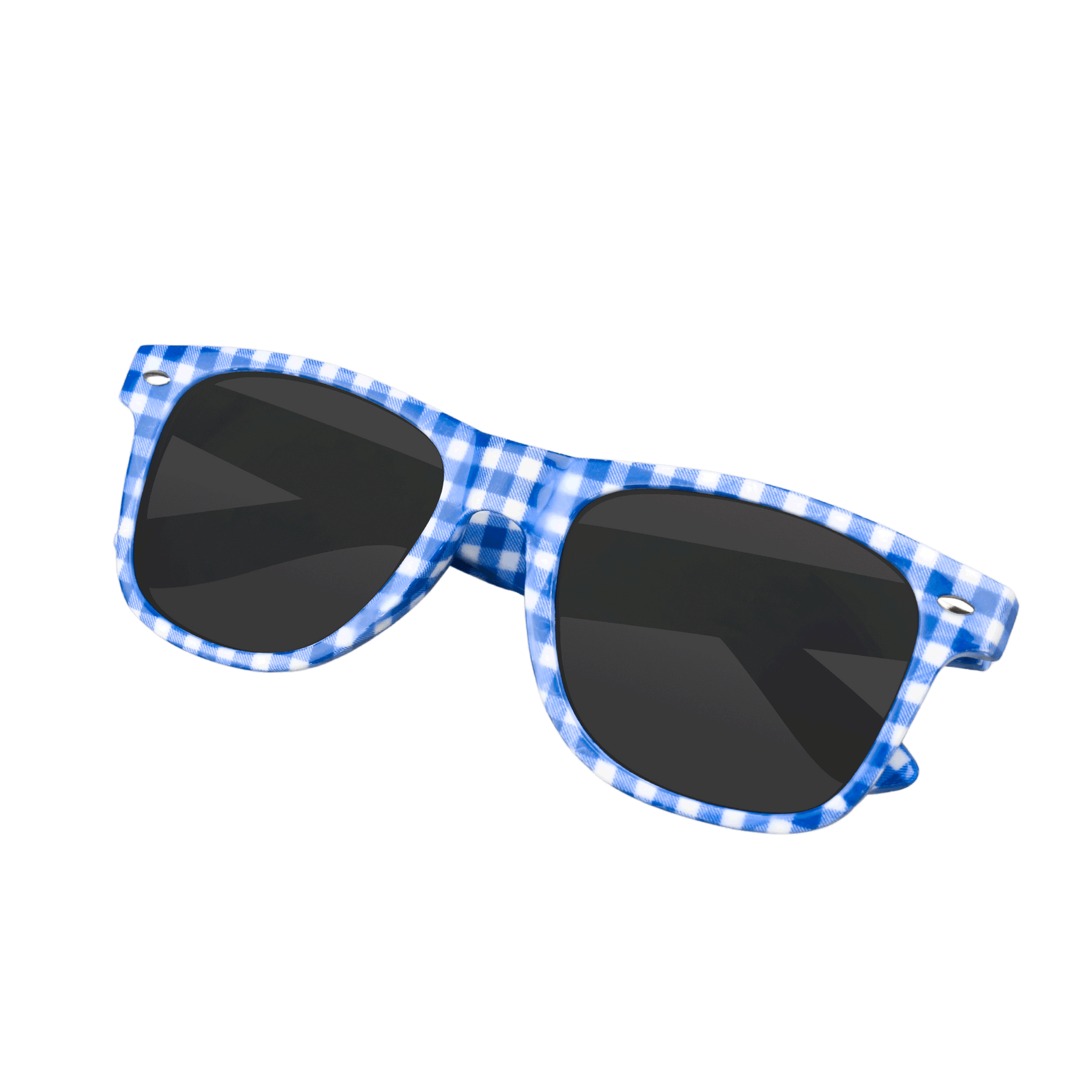 Karo Sonnenbrille dunkelblau