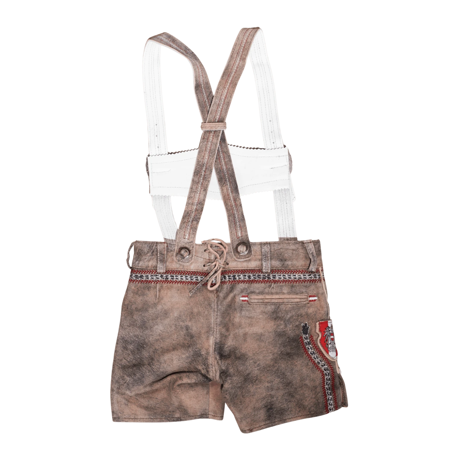 Kinder Lederhose Vintage Braun