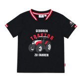 Kinder T-Shirt Traktor Österreich #Farbe_Schwarz