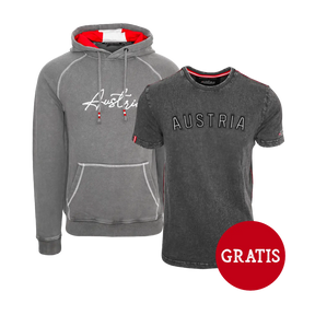 Kult Deal - Austria Hoodie + GRATIS Austria T-Shirt