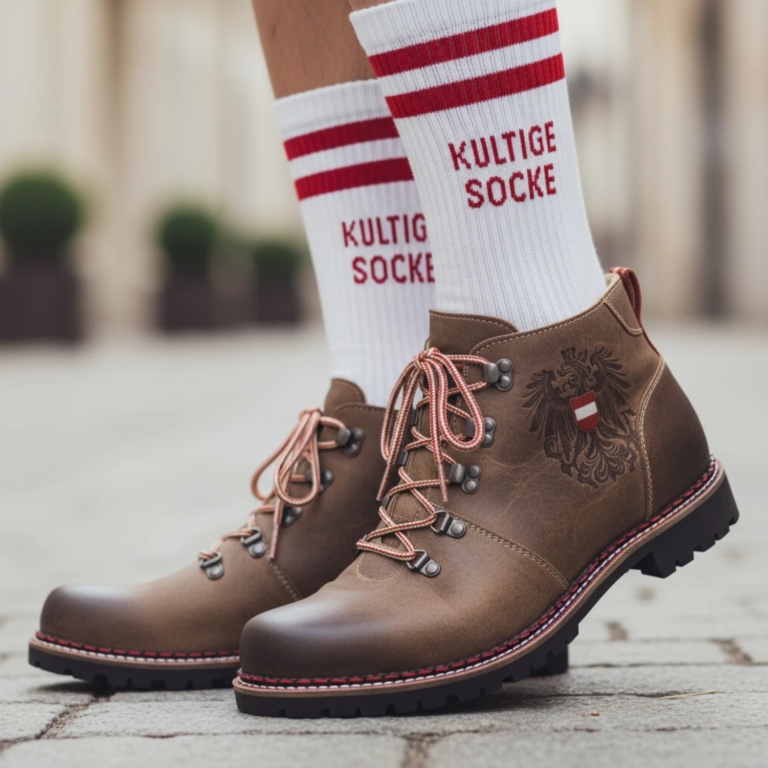 Kult Trachten Boots Österreich Adler Herren