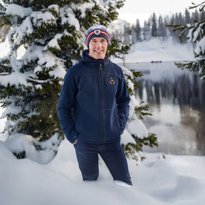 Geschenkpaket Weihnachten - Strickoptik Kultjacke und Trachten T-Shirt