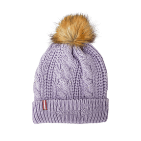 Lavendel Winter Mütze Damen
