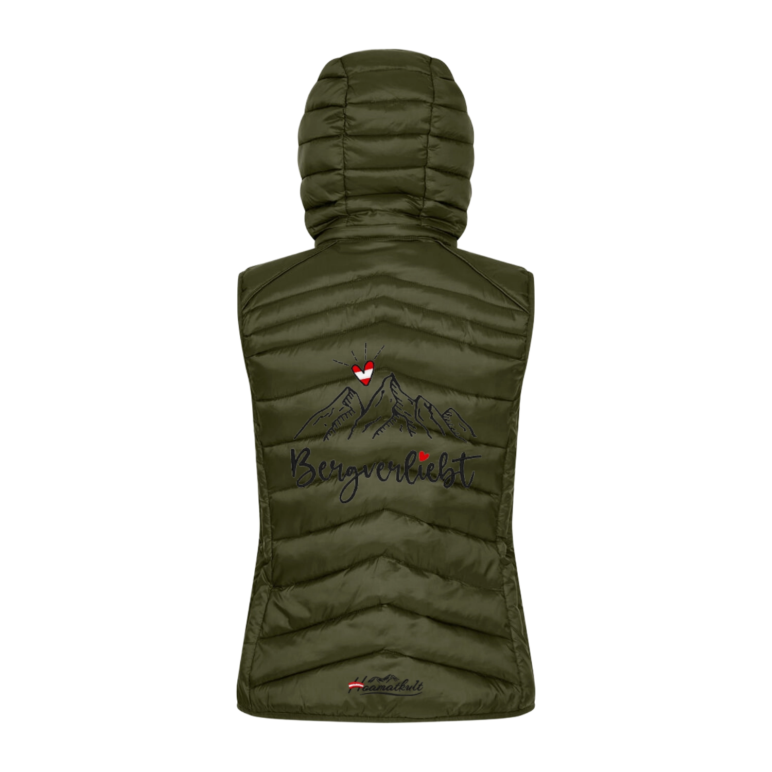 Bergverliebt Gilet - Wattiert