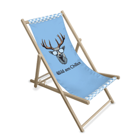 "Wild am Chillen" Liegestuhl