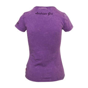 Austrian Girl Shirt Österreich Shirt für Damen Damen Glitzer T