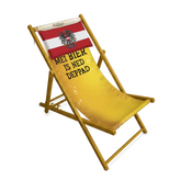 Mei Bier is ned deppad Strandstuhl Hoamatkult