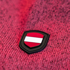 Metall Emblem Kultjacke magenta