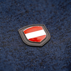 Metall Emblem navy Kultjacke