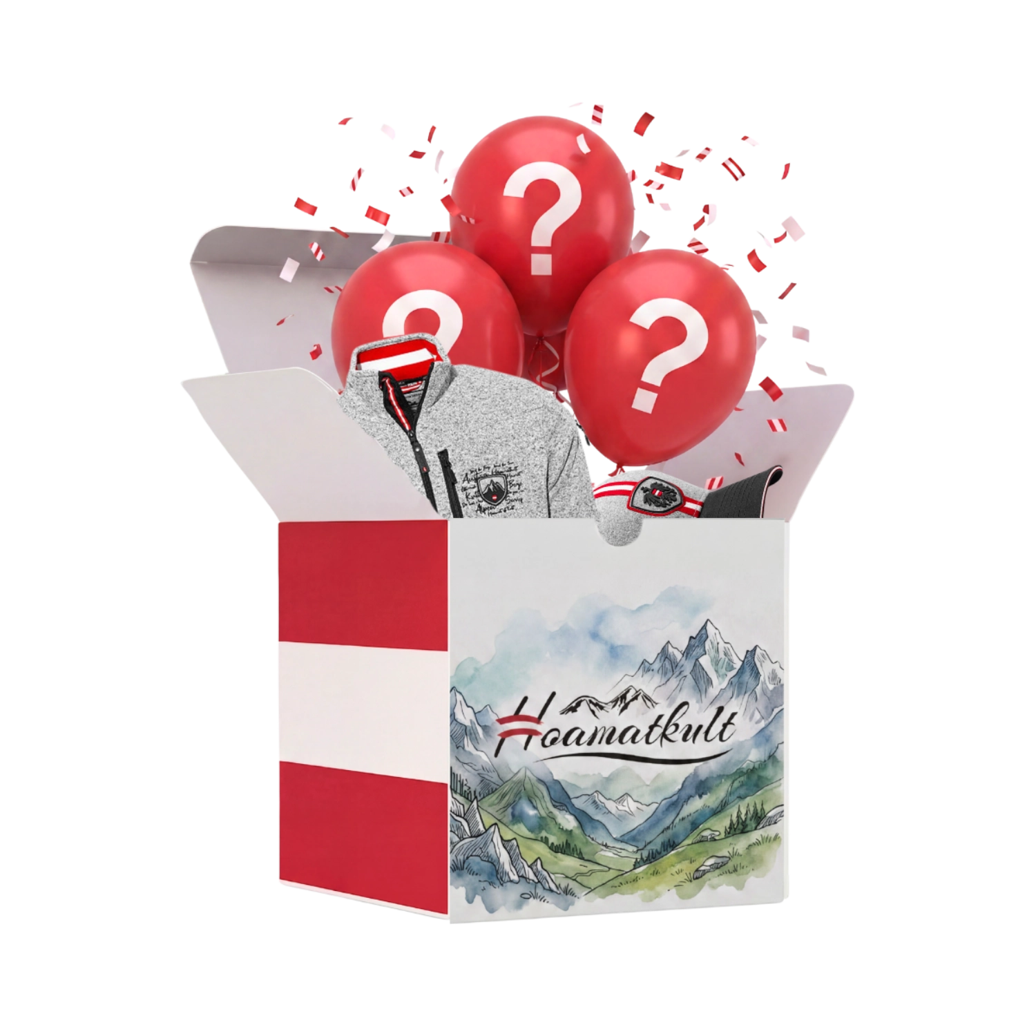 Mystery Box Geburtstag Größe Berg