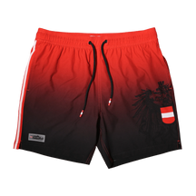 Östereich Adler Badehose rot schwarz #Farbe_Rot/Schwarz