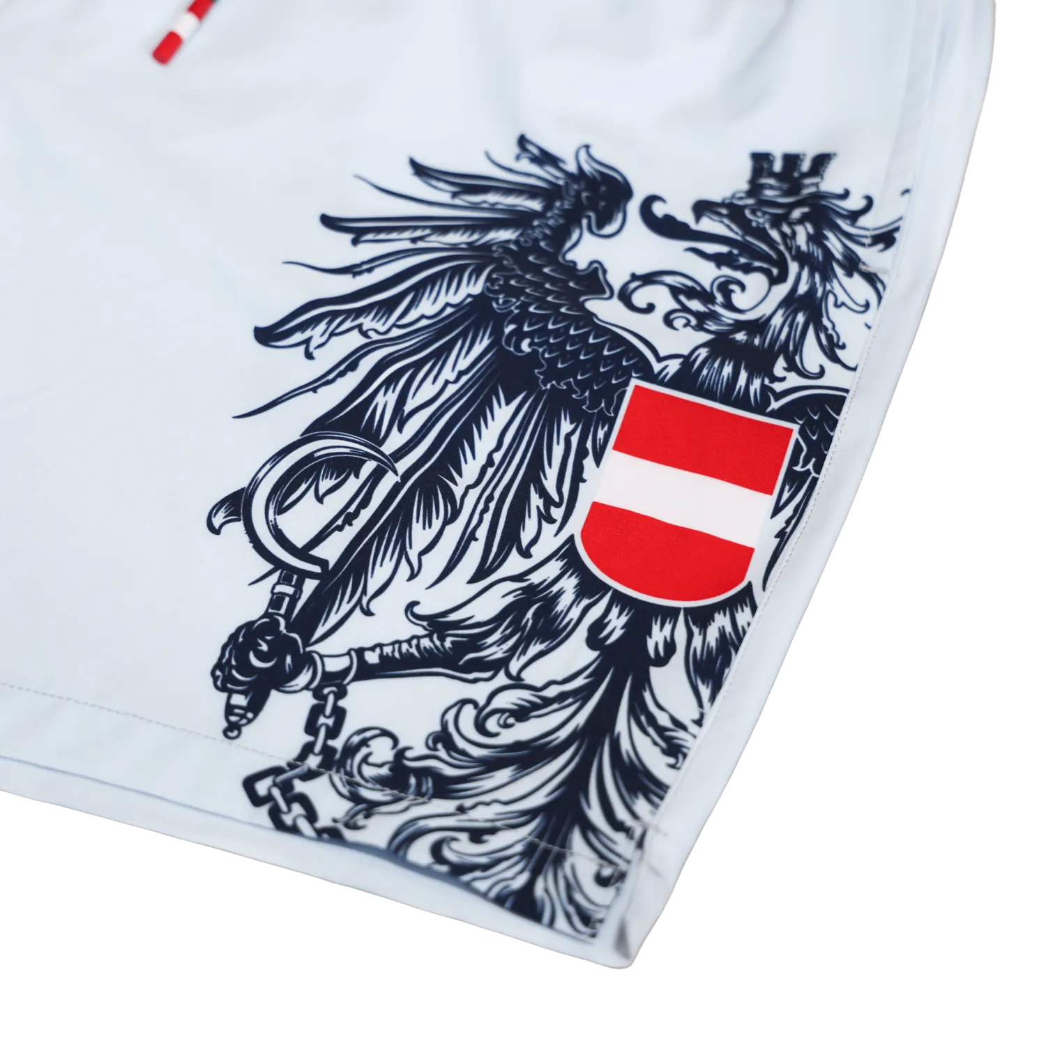 Österreich Adler Badehose - Hellblau