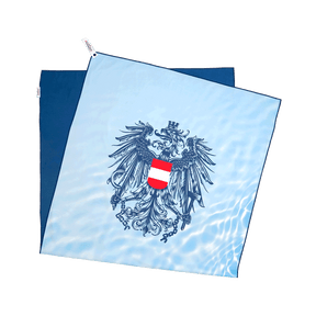 Österreich Adler Badetuch blau Hoamatkult