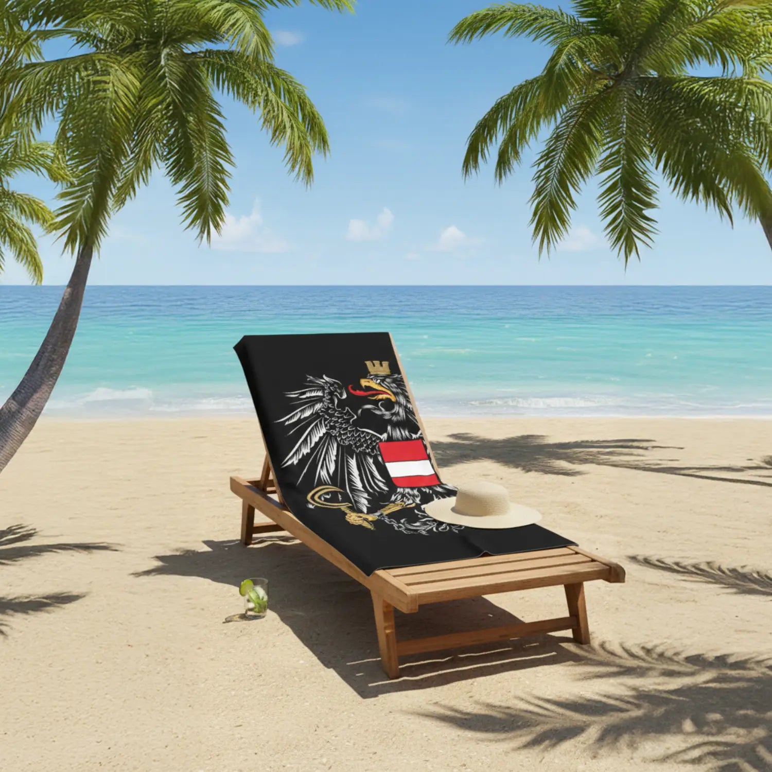 Österreich Adler Badetuch Strandtuch