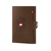 Österreich Adler Damen Slim Wallet Braun #Farbe_Vintage Braun