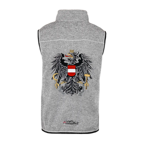 Österreich Adler Kultgilet - Strickoptik