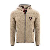 Österreich Adler Fleece Weste braun #Farbe_Sandbraun