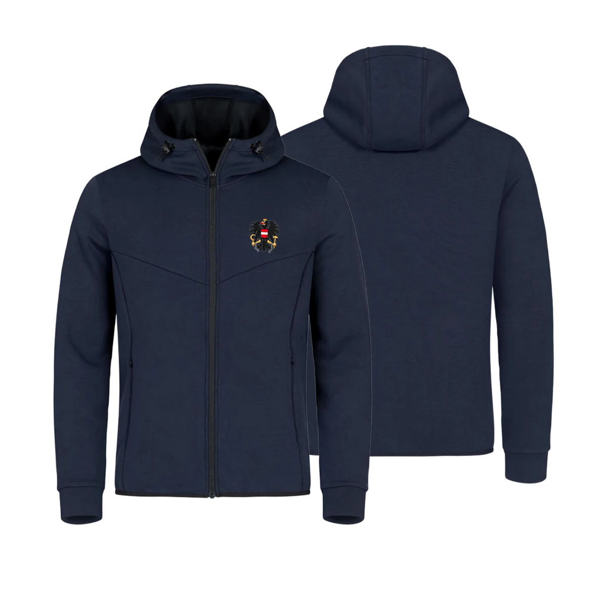 Österreich Adler Freizeitjacke Herren #Farbe_Dunkelblau