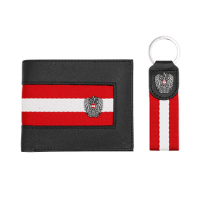 Österreich Adler Geldbörse Geschenkset