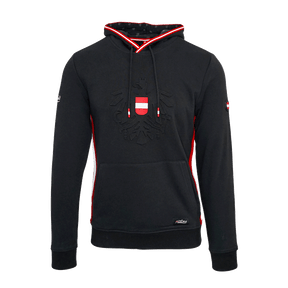 Österreich Adler Herren Hoodie schwarz