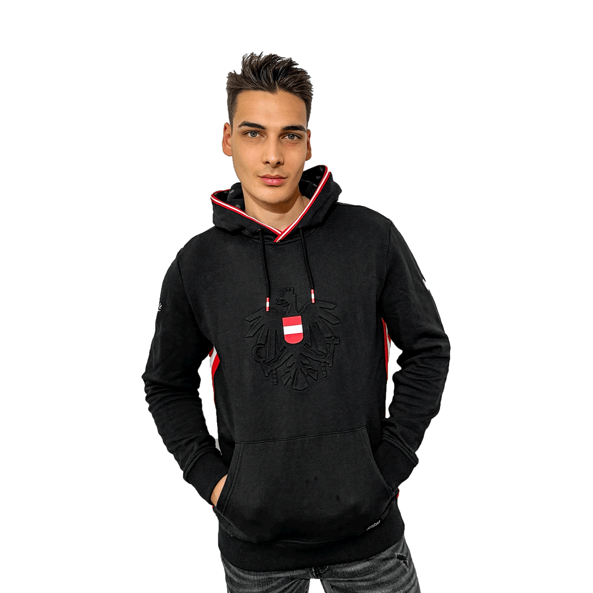 Österreich Adler Herren Pulli Hoamatkult