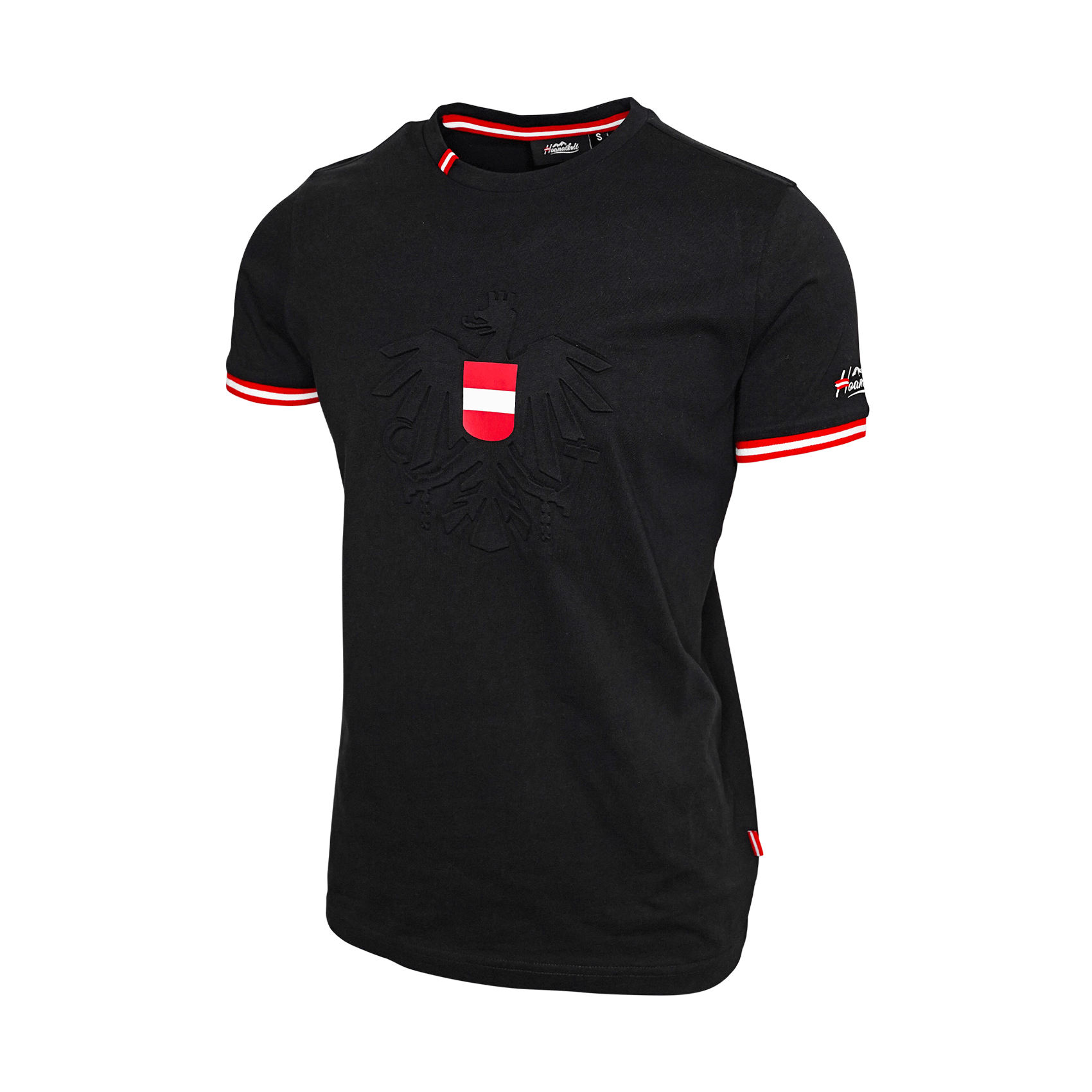Österreich Adler Herren T-Shirt schwarz