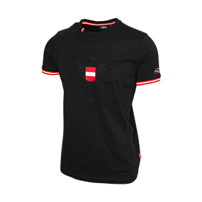 Österreich Adler Herren T-Shirt schwarz