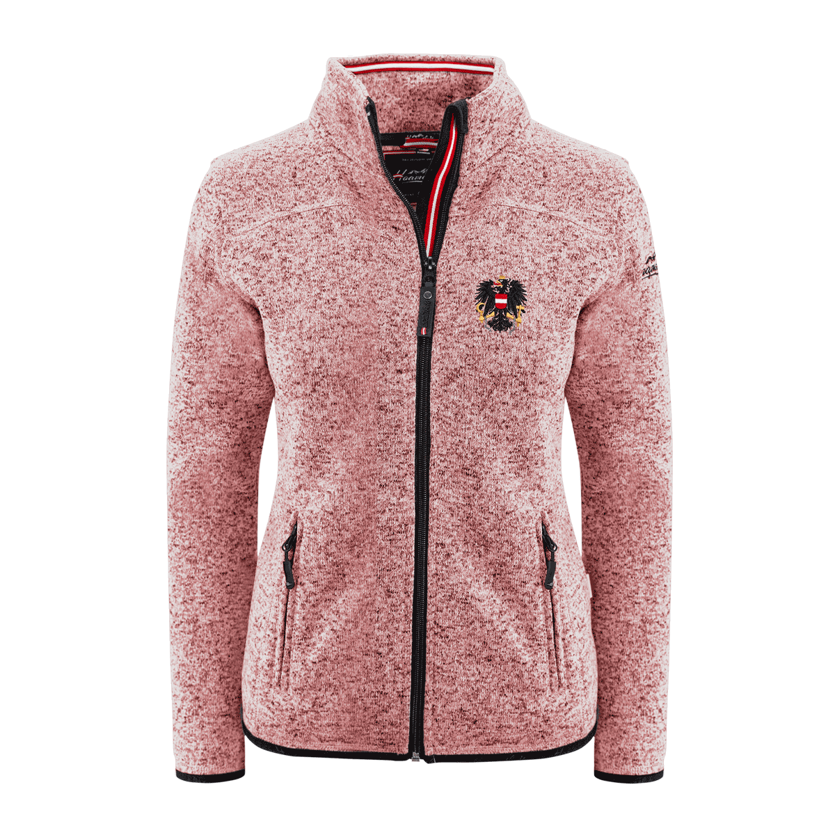Kapuze Softshelljacke Damen Adler Rosa Jacken Damen Adler