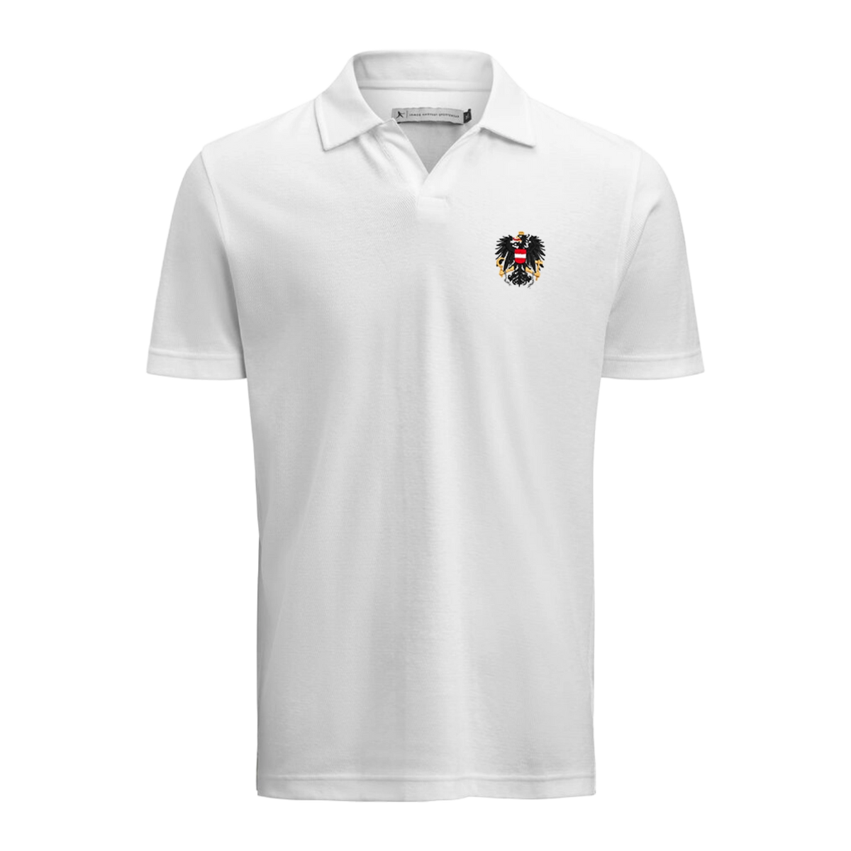 Österreich Adler Polo Shirt Herren #Farbe_Weiss