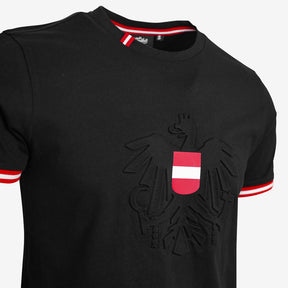 Österreich Adler Shirt für Herren schwarz