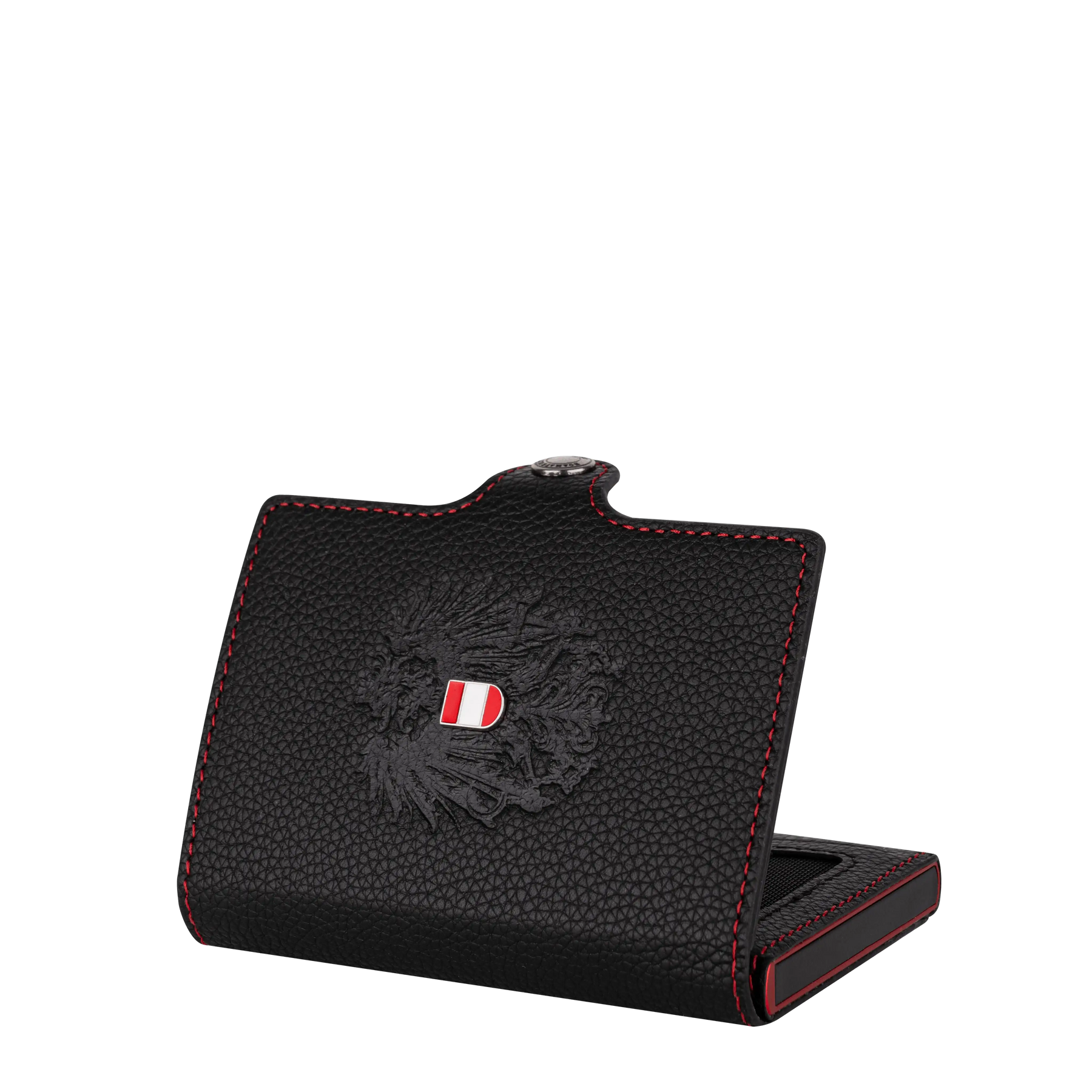 Adler Smart Wallet Bifold mit Karten-Pop-Up Funktion aus Echtleder