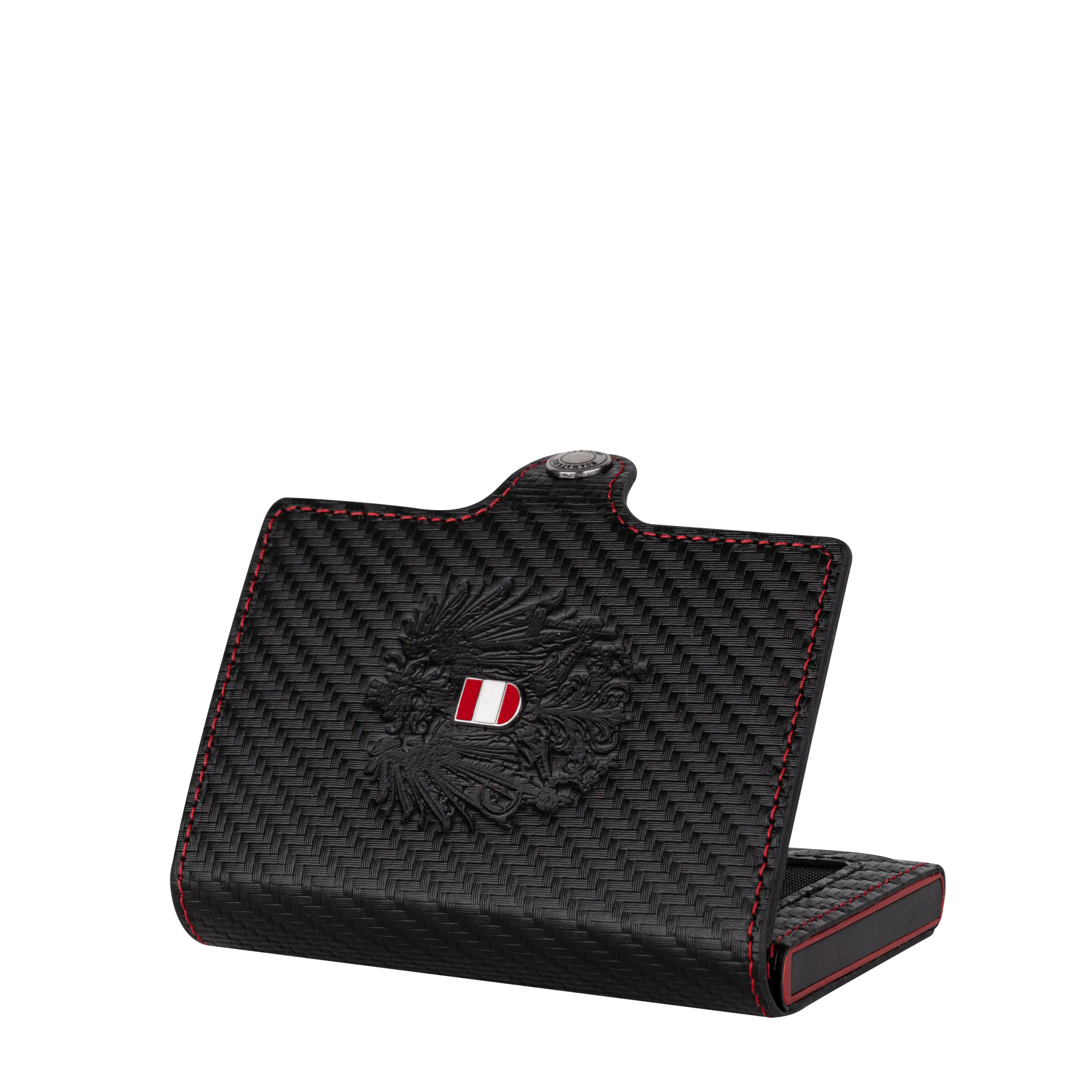 Adler Smart Wallet Bifold mit Karten-Pop-Up Funktion aus Echtleder