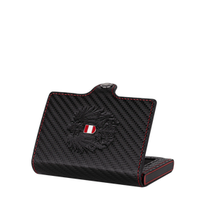 Adler Smart Wallet Bifold mit Karten-Pop-Up Funktion aus Echtleder