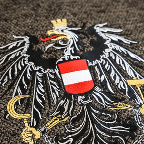 Österreich Kultjacke mit Kapuze - Strickoptik