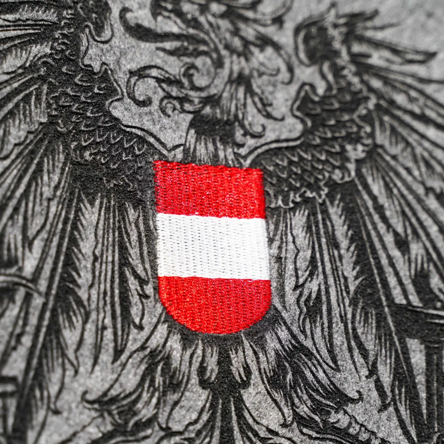 Österreich Adler Stick Filztasche