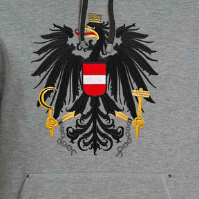 Österreich Adler Hoodie (Stick)