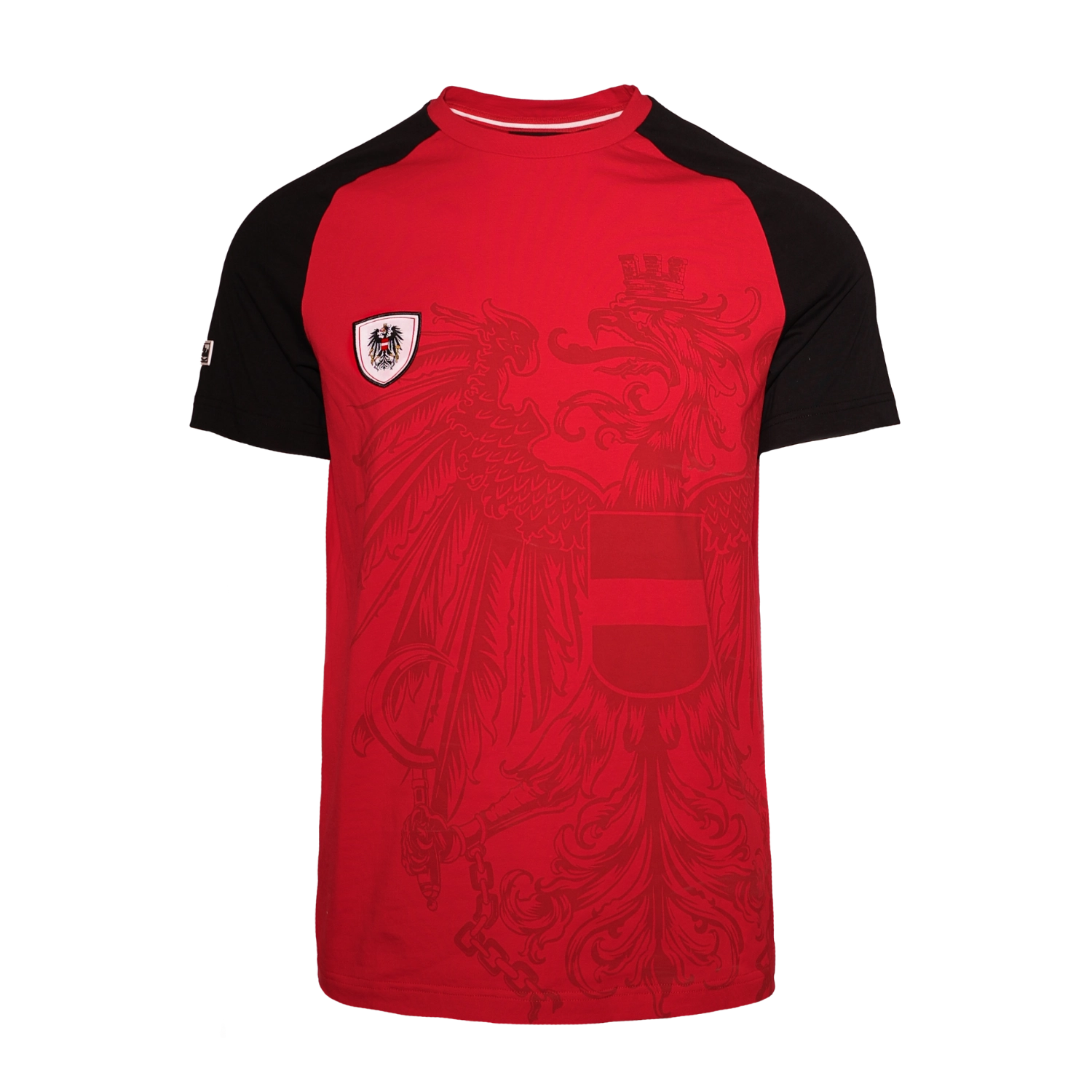 Österreich Adler T-Shirt WM Kollektion #Farbe_Rot
