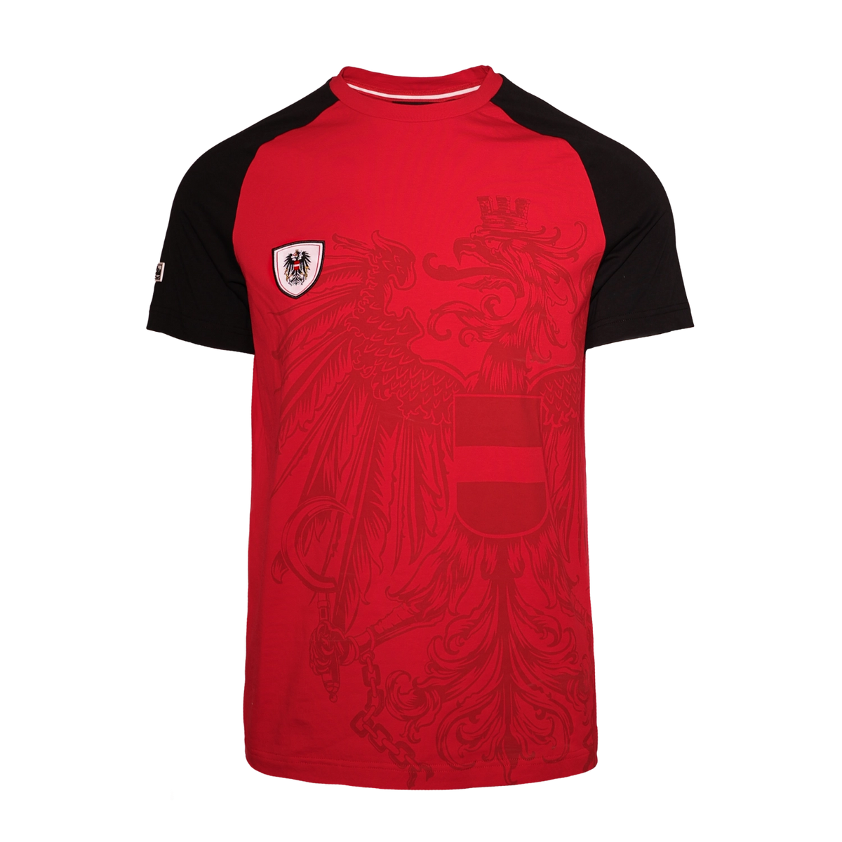 Österreich Adler T-Shirt WM Kollektion #Farbe_Rot