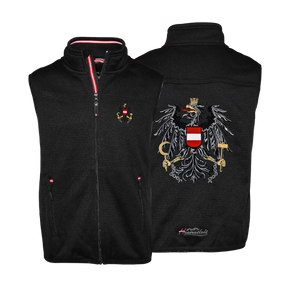 Österreich Adler Kultgilet - Strickoptik