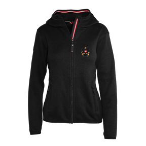 Österreich Kultjacke mit Kapuze - Strickoptik