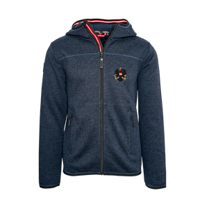 Österreich Kultjacke mit Kapuze - Strickoptik