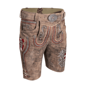 Österreich Adler Trachten Lederhose Herren