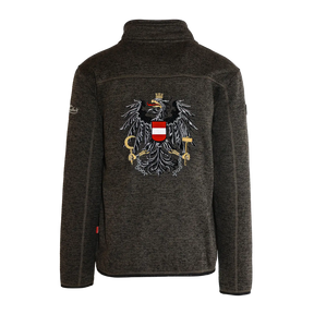 Österreich Kultjacke ohne Kapuze - Strickoptik