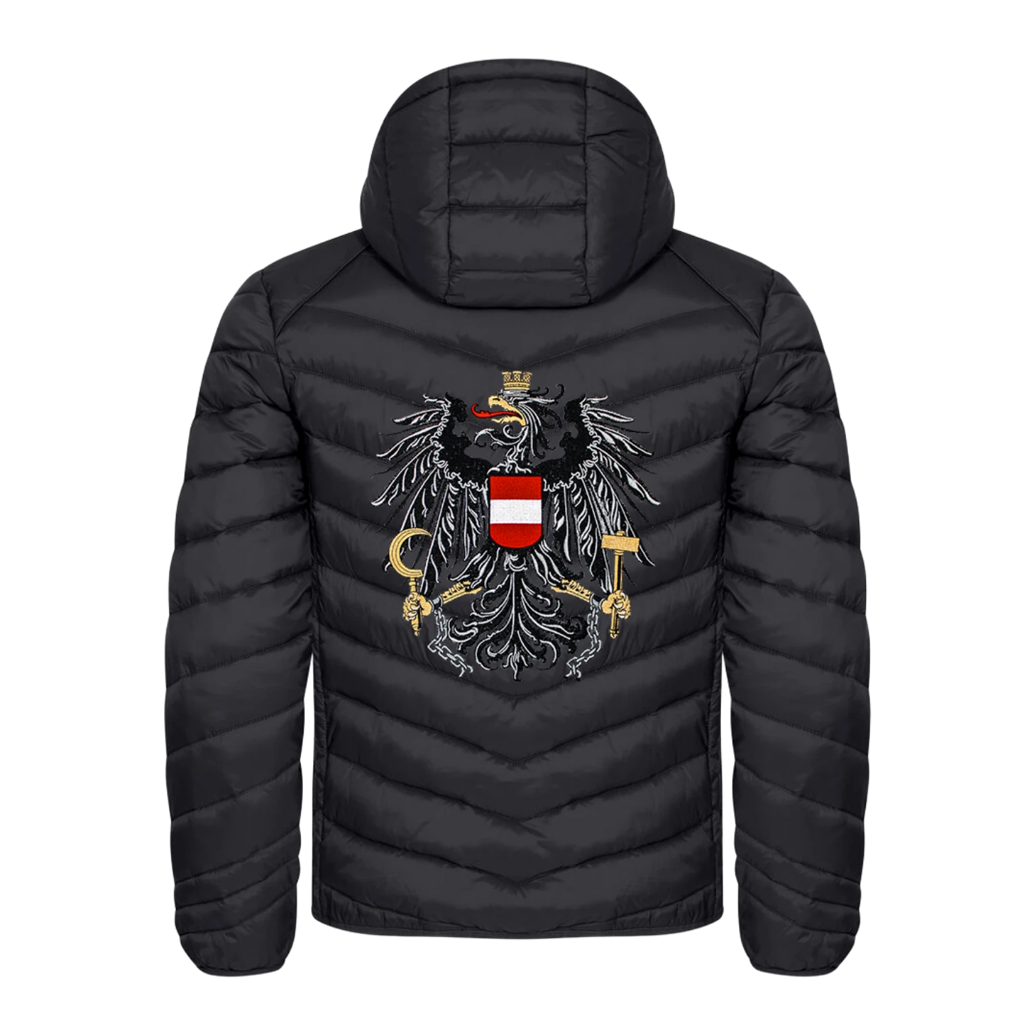 Österreich Adler Steppjacke