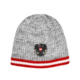 Österreich Adler Winter Strickmütze #Farbe_Grau