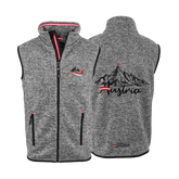 Österreich Berg Fleece Weste Herren #Farbe_Dunkelgrau