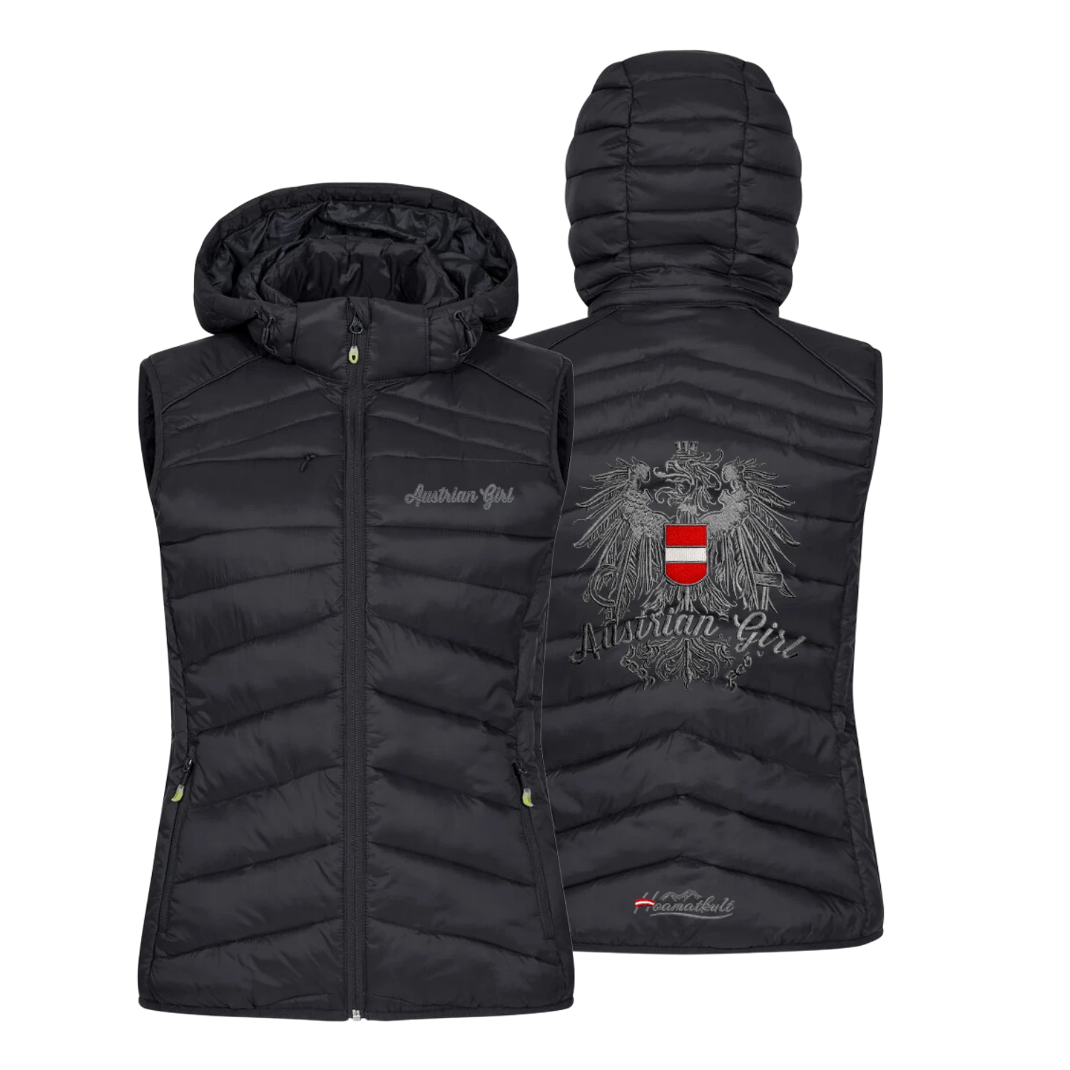 Austrian Girl Gilet - Wattiert