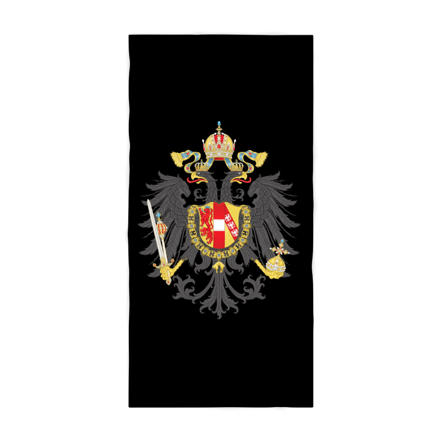 Österreich Doppeladler Handtuch Mikrofaser