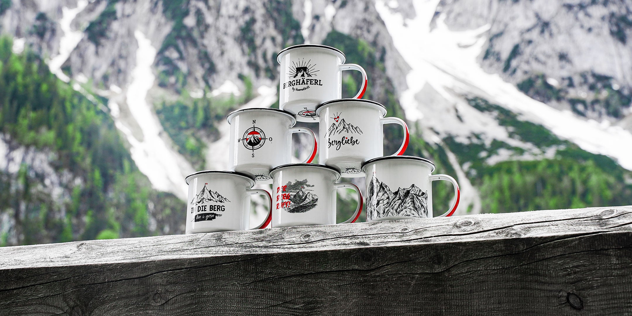 Österreich Emaille Tasse Kaufen
