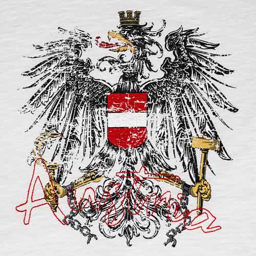 Geschenkpaket Vatertag - Österreich T-Shirt & Kultcap